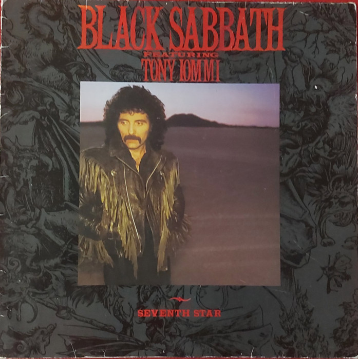 Black Sabbath Featuring Tony Iommi &ndash; Seventh Star, LP, Germany,1986, stare G+