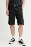 Levi&#039;s pantaloni scurți din bumbac CARRIER CARGO SHRT-2 culoarea gri, 001KG
