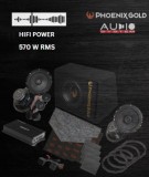 Pachet HiFi POWER - difuzoare fata + spate MX EVO, cu amplificator DSP, subwoofer activ, insonorizant, inele si cablaje plug &amp; play CarStore Technolog