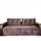 Canapea Extensibila Laura 240x115x75 cm, Maro