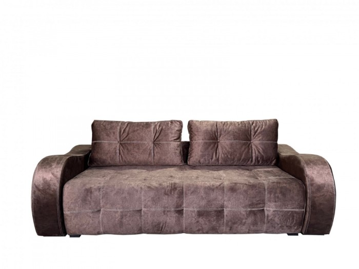 Canapea Extensibila Laura 240x115x75 cm, Maro