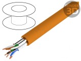 Cablu Ethernet BiTLAN Cat6a U/FTP 23AWG Cu