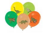 Baloane Dinozauri - Set 5 Bucati, 12 Inch (30 cm) pentru Petreceri Preistorice