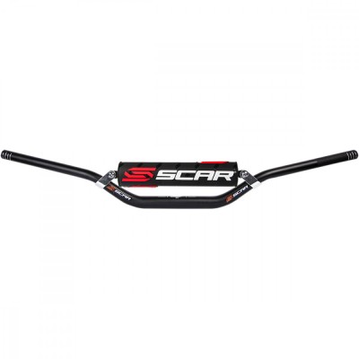 Ghidon aluminiu MOTO, KTM MCGRATH, prindere 28.6mm, culoare negru Cod Produs: MX_NEW 06013864PE foto
