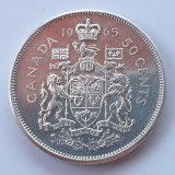 Canada 50 cents 1965 argint Elisabeta ll, America de Nord