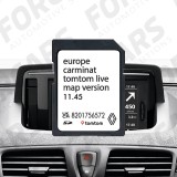 SD Card hărți navigație Renault Carminat Tomtom LIVE Europa 11.45 2026 (modele 2011-2013)