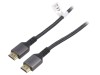 Cablu HDMI 2.1 8K eARC 3m Digitus DB-330200-030-S, Albastru Negru, Aurit