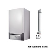 CENTRALA TERMICA PE GAZ IN CONDENSATIE REMEHA QUINTA ACE 115 BL DOAR INCALZIRE FARA VANA CU 3 CAI KIT EVACUARE INCLUS