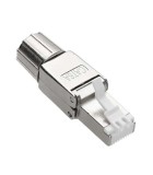 Mufa RJ45 CAT6A STP ecranata autosertizare EMTEX EMT-TL6A-STP