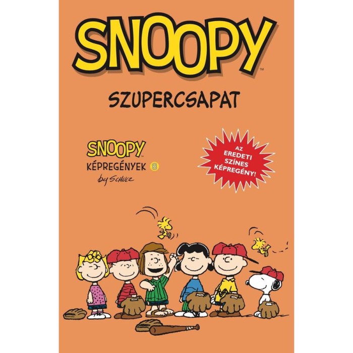 Snoopy k&eacute;preg&eacute;nyek 8. - Szupercsapat - Charles M. Schulz