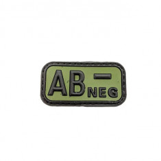 Patch "BLOOD TYPE AB-" 3D [MFH]