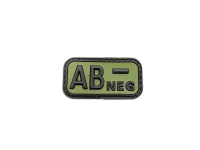 Patch &amp;quot;BLOOD TYPE AB-&amp;quot; 3D [MFH] foto