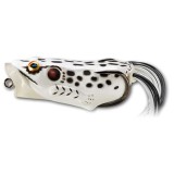 Broasca Live Target Hollow Body Frog Popper, Albino / White, 5.5cm, 11g