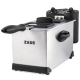 Cumpara ieftin Friteuza Zass ZDF 02, Putere 2000W, Capacitate 3L, Temporizator 30min, Termostat reglabil 130-190 grade ProDesign DailyAppliances