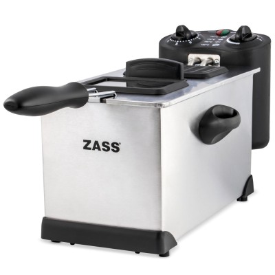 Friteuza Zass ZDF 02, Putere 2000W, Capacitate 3L, Temporizator 30min, Termostat reglabil 130-190 grade ProDesign DailyAppliances foto