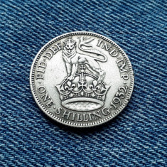#32 1 shilling 1932 Anglia, Marea Britanie, argint