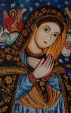 Maica Domnului &Icirc;ndurerată icoana pe sticla Transilvania