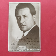 Bucuresti Bukarest George Calboreanu dedicatia olografa, autograf