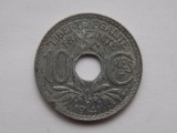 10 centimes 1941 Franta-fara puncte