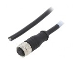 Cablu Conectare M12 4 PIN 1m PVC 250VAC 4A
