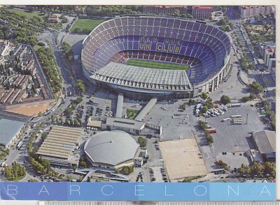 bnk cp Barcelona - Stadionul Nou Camp - necirculata foto