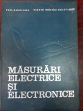 Cumpara ieftin Masurari electrice si electronice- Manolescu P, Carmen Ionescu-Golovanov