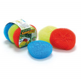 Cumpara ieftin Burete din Plastic pentru Vase Cleanex Trade Scourers 3 Buc/Set, Multicolore, Burete, Bureti, Burete din Plastic, Burete Plastic, Burete Plastic pentr