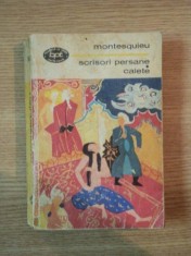 SCRISORI PERSANE.CAIETE-MONTESQUIEU 1970