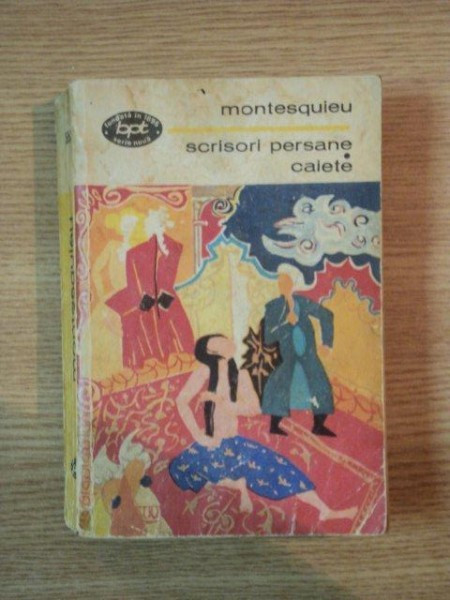 SCRISORI PERSANE.CAIETE-MONTESQUIEU 1970