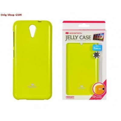 Husa Mercury Jelly HTC Desire 620 Verde Blister foto