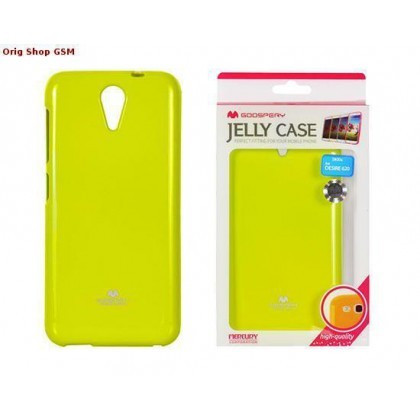 Husa Mercury Jelly HTC Desire 620 Verde Blister