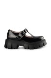 Altercore pantofi JANE.BLACK femei, culoarea negru, cu platforma