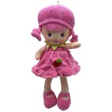 Papusa capsunica roz plus