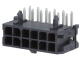 Soclu Micro-Fit 3.0 3mm 12 PIN 8,5A THT