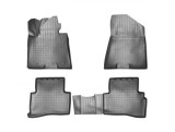 Covorase Auto Cauciuc Tip Tavita Kia Sportage 4 (2015-2022) +Protectie Tunel Spate ALM Negru