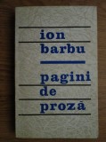 Cumpara ieftin Ion Barbu - Pagini de proza