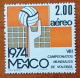 MEXIC -&#039;&#039;C.M-VOLEI&#039;&#039;- SET complet 1val.-MNH NESTAMP. -Calitate EXTRA, Nestampilat
