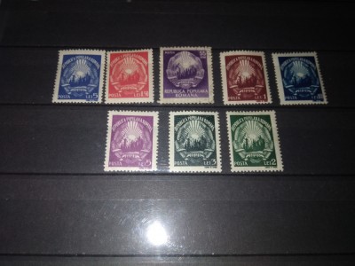 TIMBRE ROMANIA LP 237 1948 STEMA RPR foto