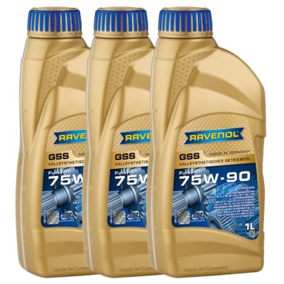 Pachet 3 litri ulei transmisie Ravenol GSS 75W90 foto
