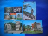 HOPCT LOT 2418 -BAILE HERCULANE -JUD CARAS SEVERIN -4 CARTI POSTALE-CIRCULATE, Circulata, Printata, Caras-Severin