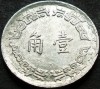 Moneda exotica 1 JIAO - TAIWAN, anul 1967 * cod 711 A, Asia, Aluminiu