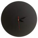 Ceas de perete metalic Krodesign Intense Black, diametru 31 cm