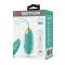 Julia - Ou vibrator, verde, 7.5 cm