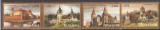 ROMANIA 2008 LP 1810 CASTELE DIN ROMANIA SERIE MNH