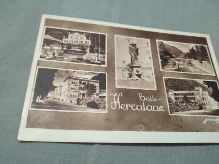 CARTE POSTALA - BAILE HERCULANE INTERBELICA NRCIRCULATA