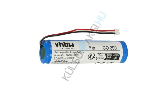 &Icirc;nlocuire baterie GPS VHBW pentru VF5 - 2600mAh, 3.7V