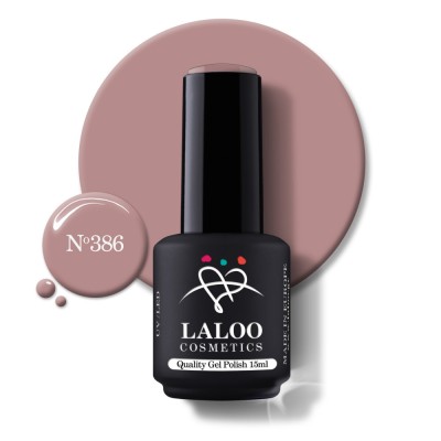 &amp;Nu;&amp;omicron;.386 Camouflage Beige | Laloo gel polish 15ml foto