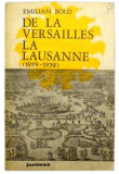 De la Versailles pana la Lausanne