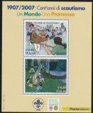 Italia 2007-Europa CEPT,bloc 2 valori,MNH,,Mi.Bl.39, Organizatii internationale, Nestampilat