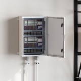 vidaXL Cabinet de Control IP65 Waterproof Gri 40x20x60 cm Plastic ABS